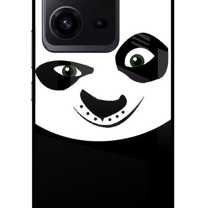 Panda Vivo V25 5G Glass Case Back Cover by Casekaro