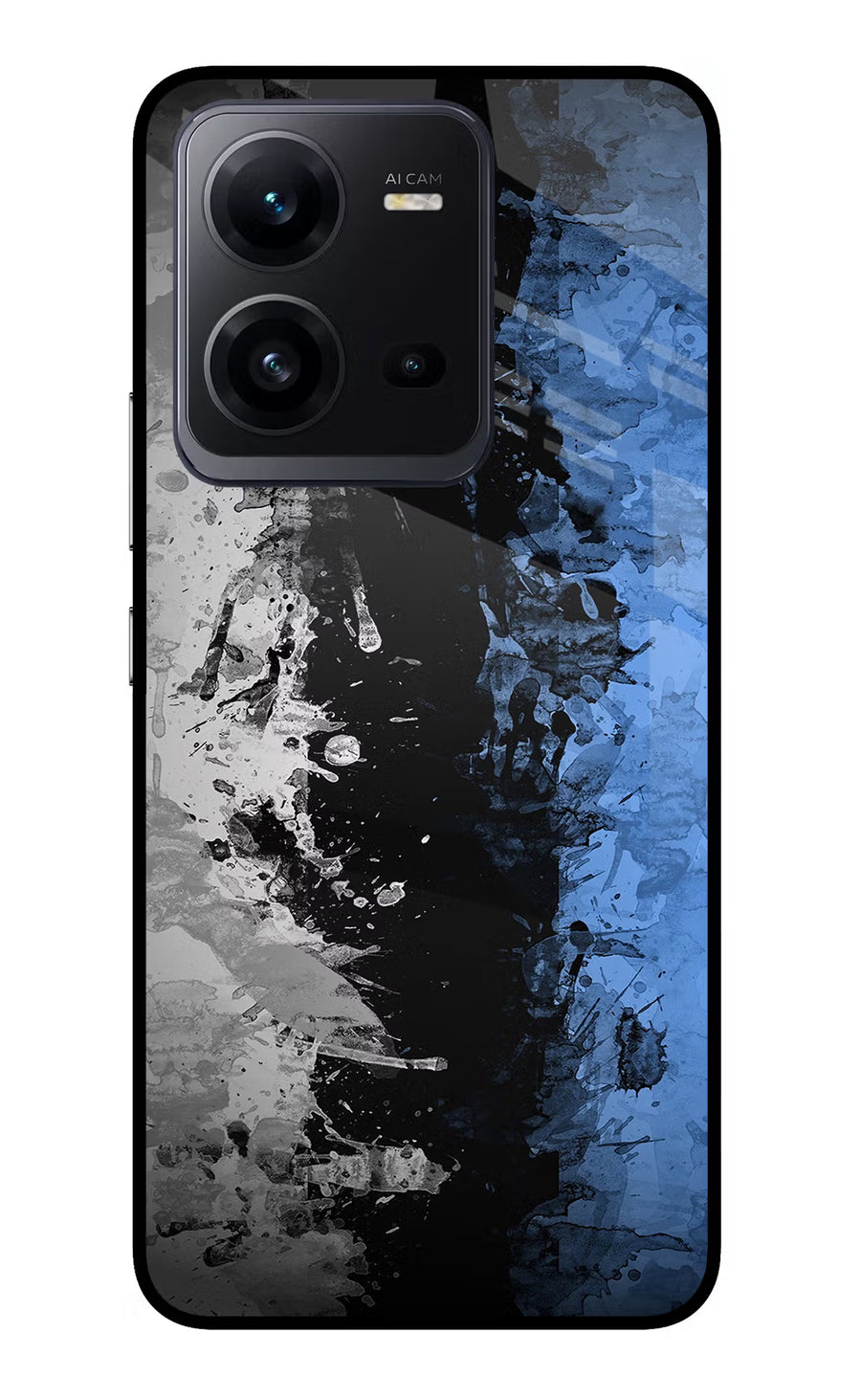 Artistic Design Vivo V25 5G Back Cover, Glass case