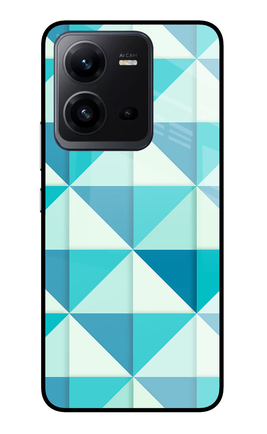 Abstract Vivo V25 5G Back Cover, Glass case