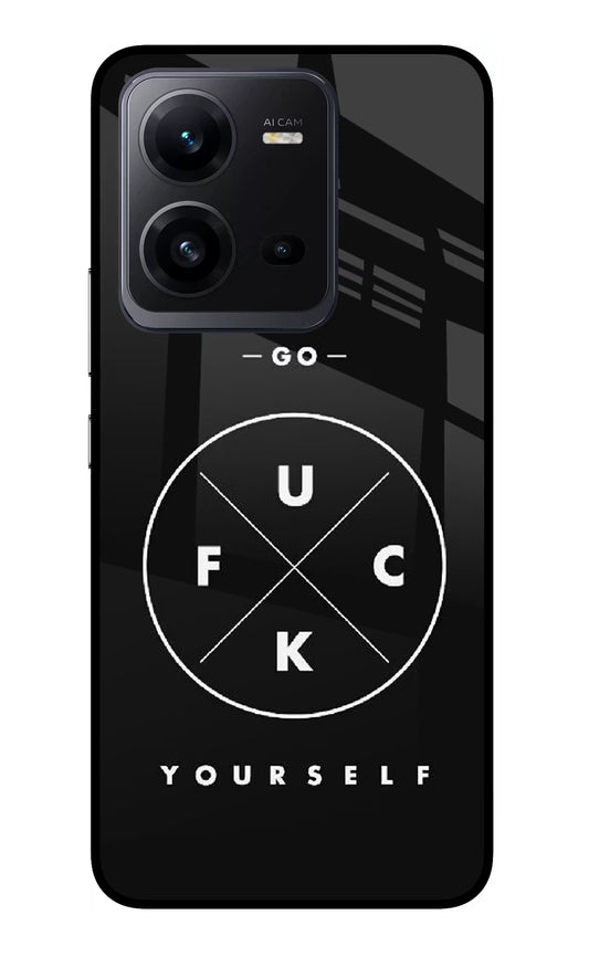 Go Fuck Yourself Vivo V25 5G Glass Case
