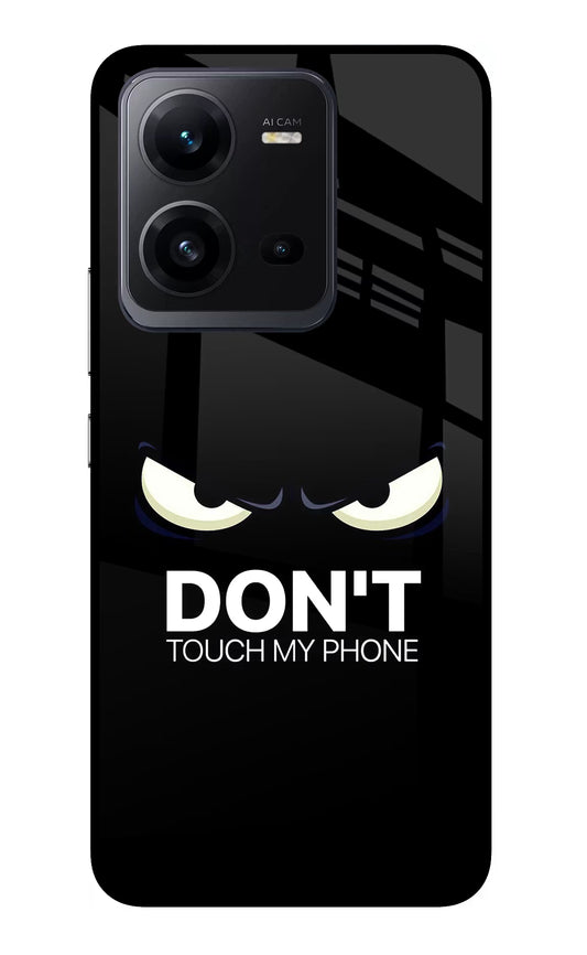 Don'T Touch My Phone Vivo V25 5G Glass Case
