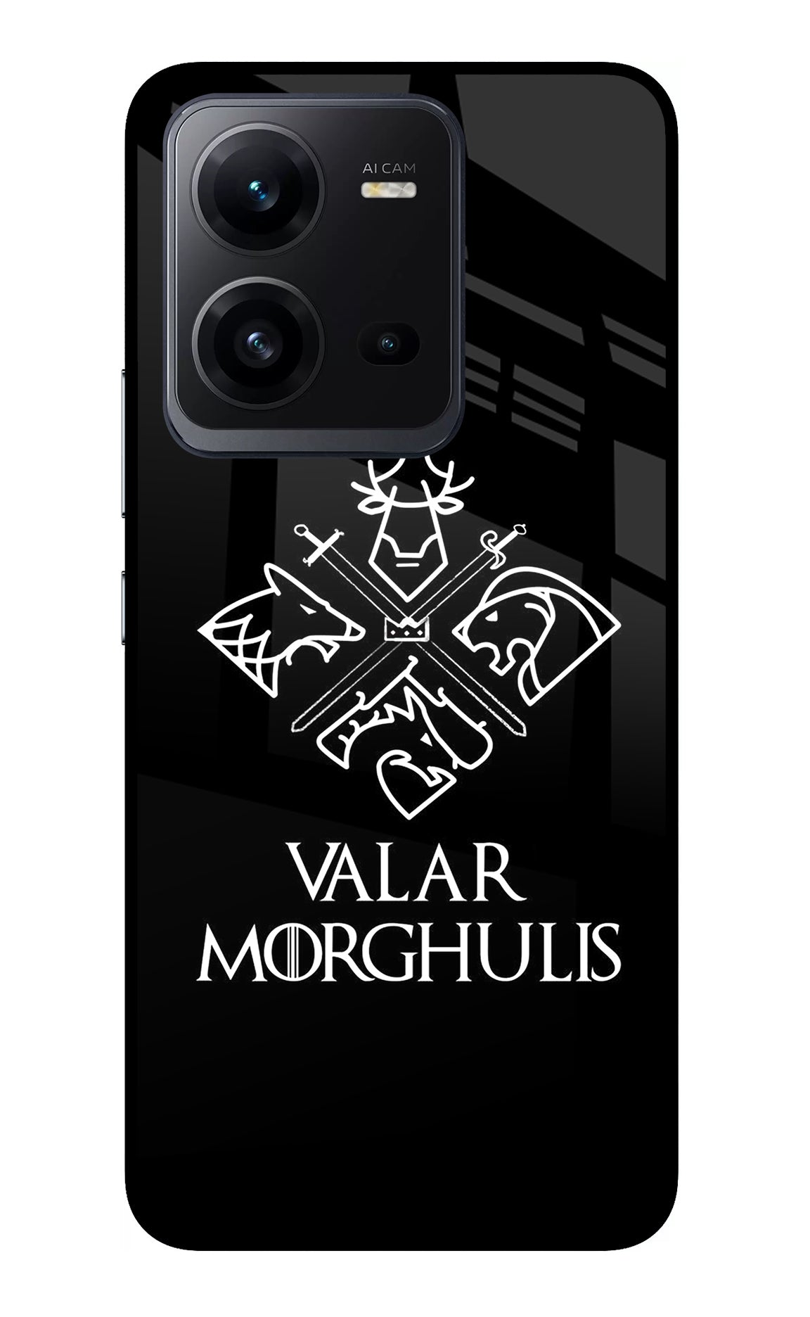 Valar Morghulis | Game Of Thrones Vivo V25 5G Glass Case