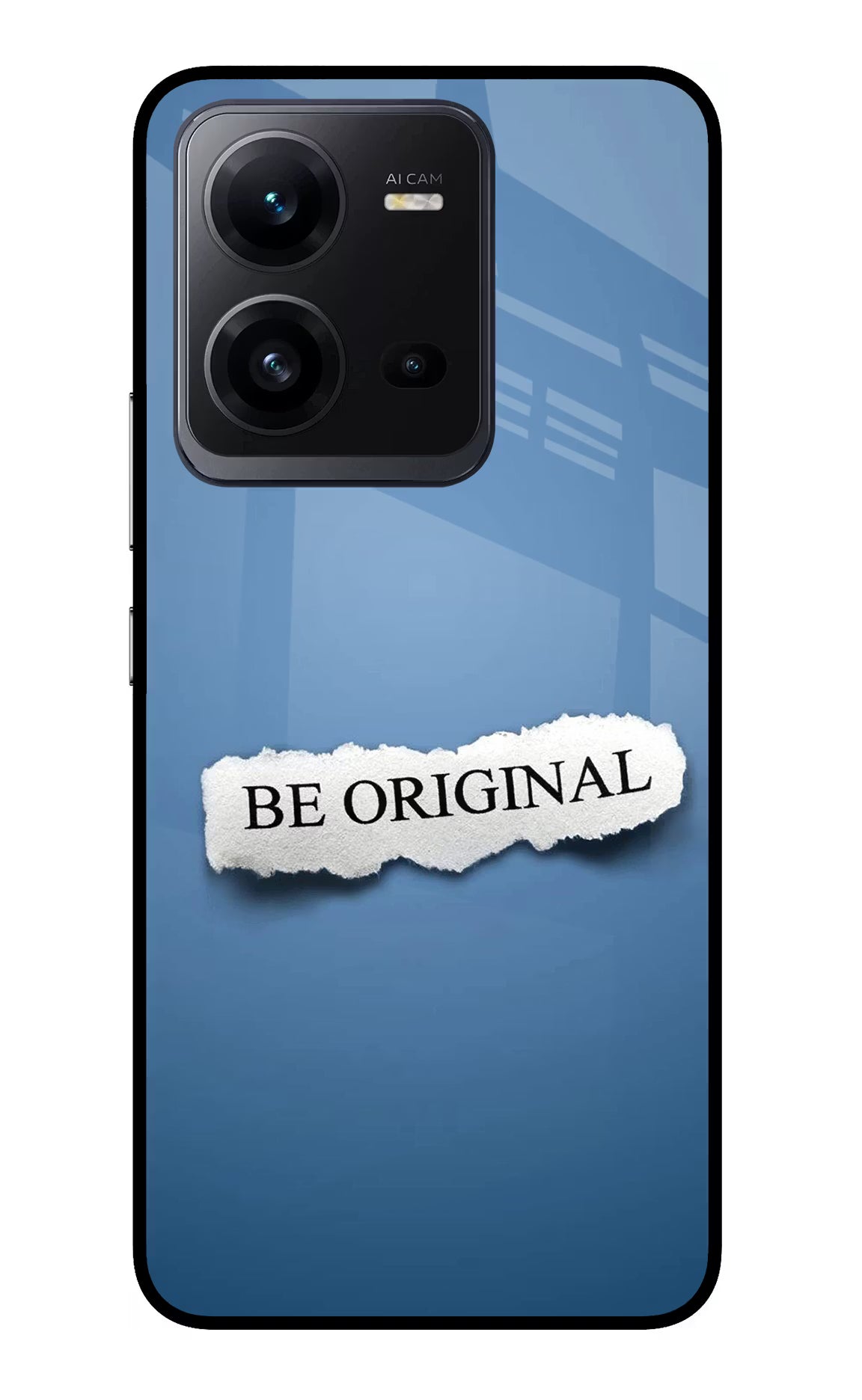 Be Original Vivo V25 5G Glass Case Back Cover by Casekaro