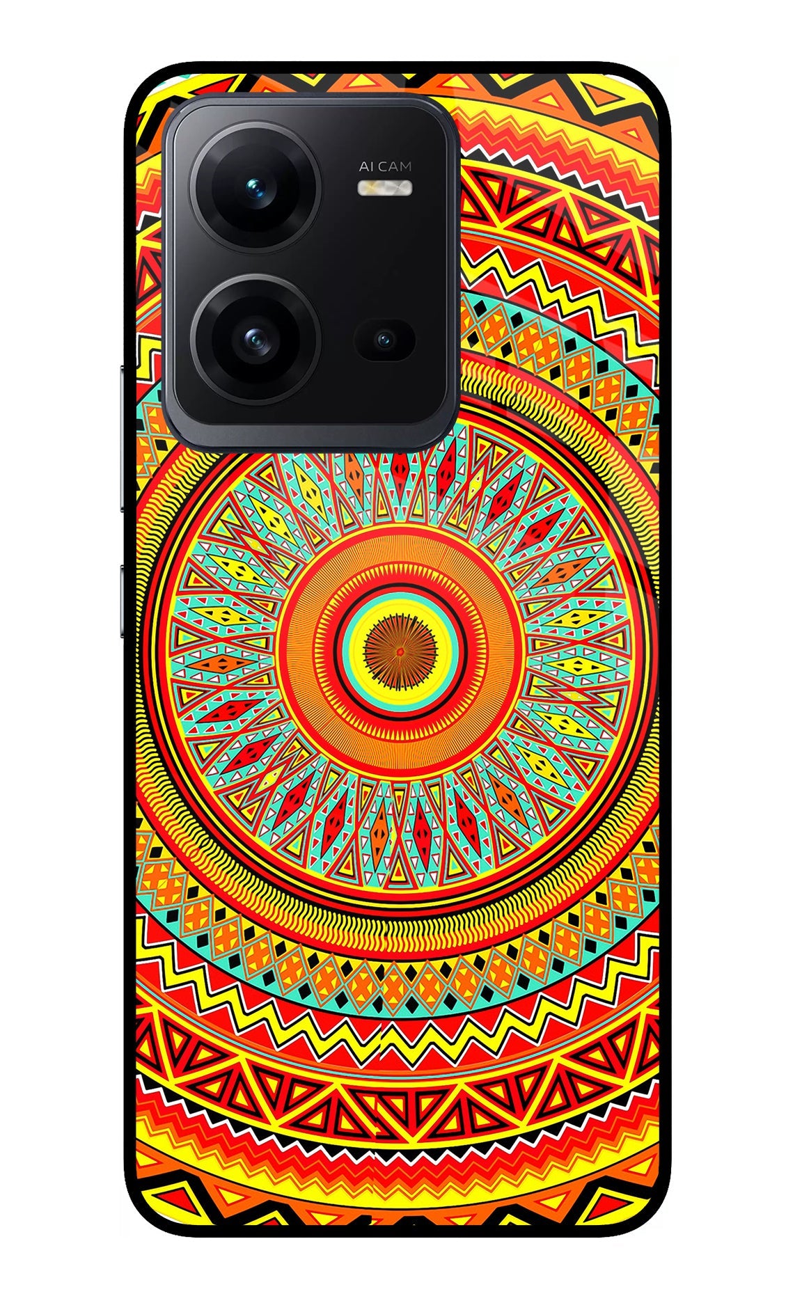 Mandala Pattern Vivo V25 5G Back Cover