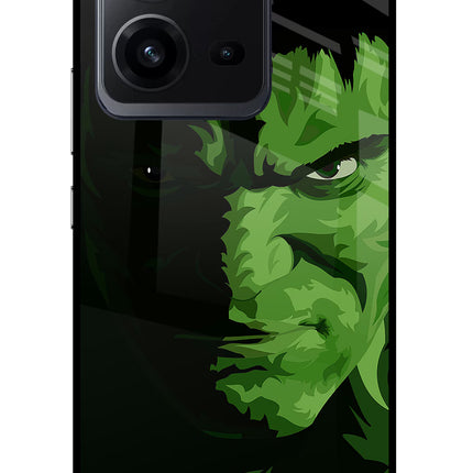 HULK Vivo V25 5G Glass Case Back Cover by Casekaro
