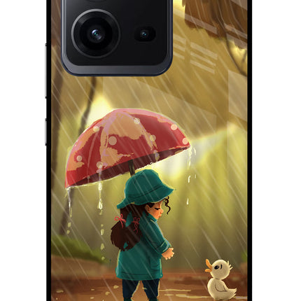 Rainy Day Vivo V25 5G Glass Case
