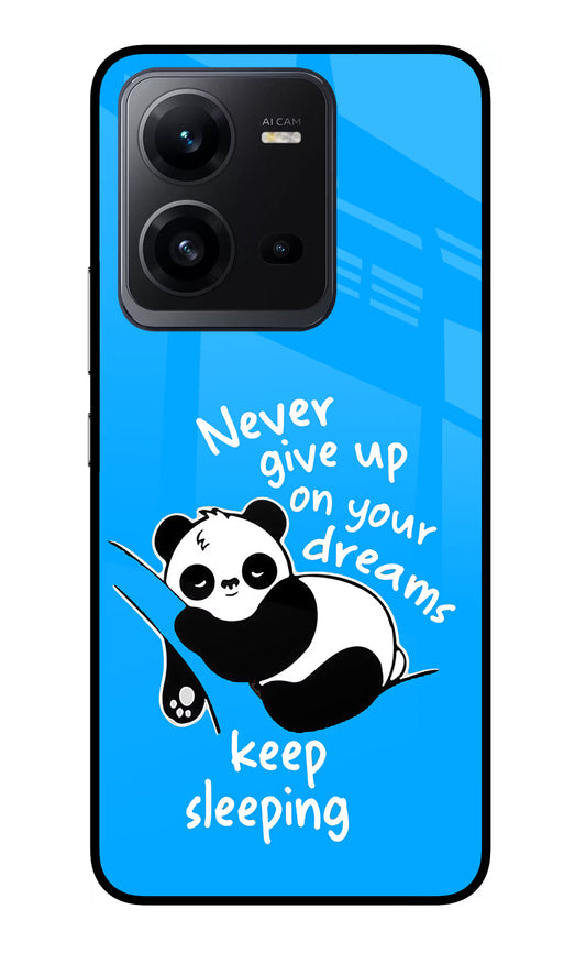 Keep Sleeping Vivo V25 5G Glass Case