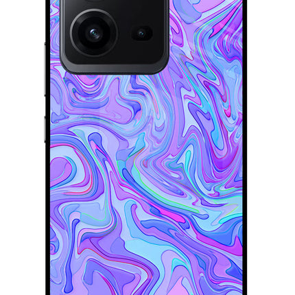 Glitter Vivo V25 5G Glass Case