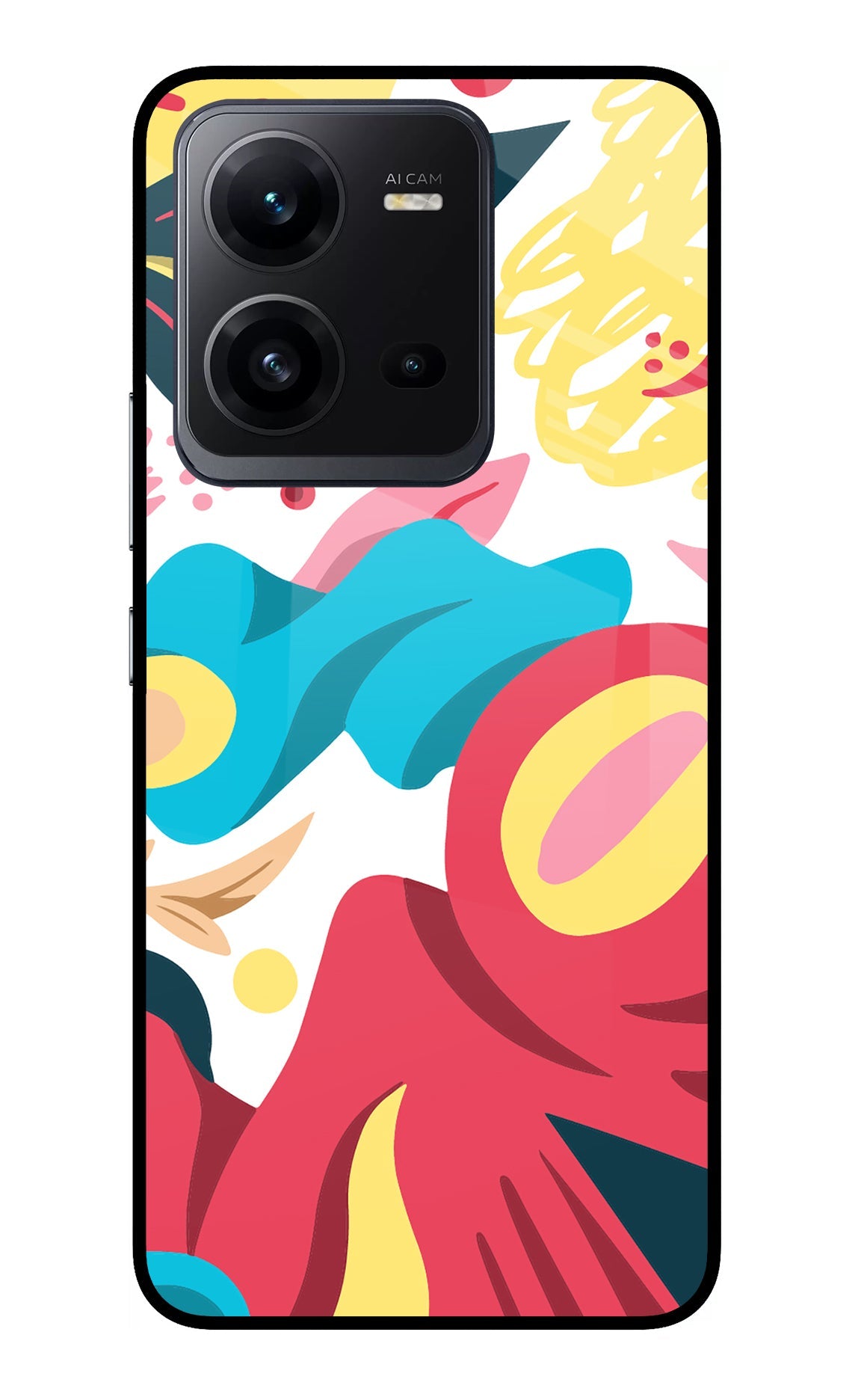 Trippy Art Vivo V25 5G Back Cover