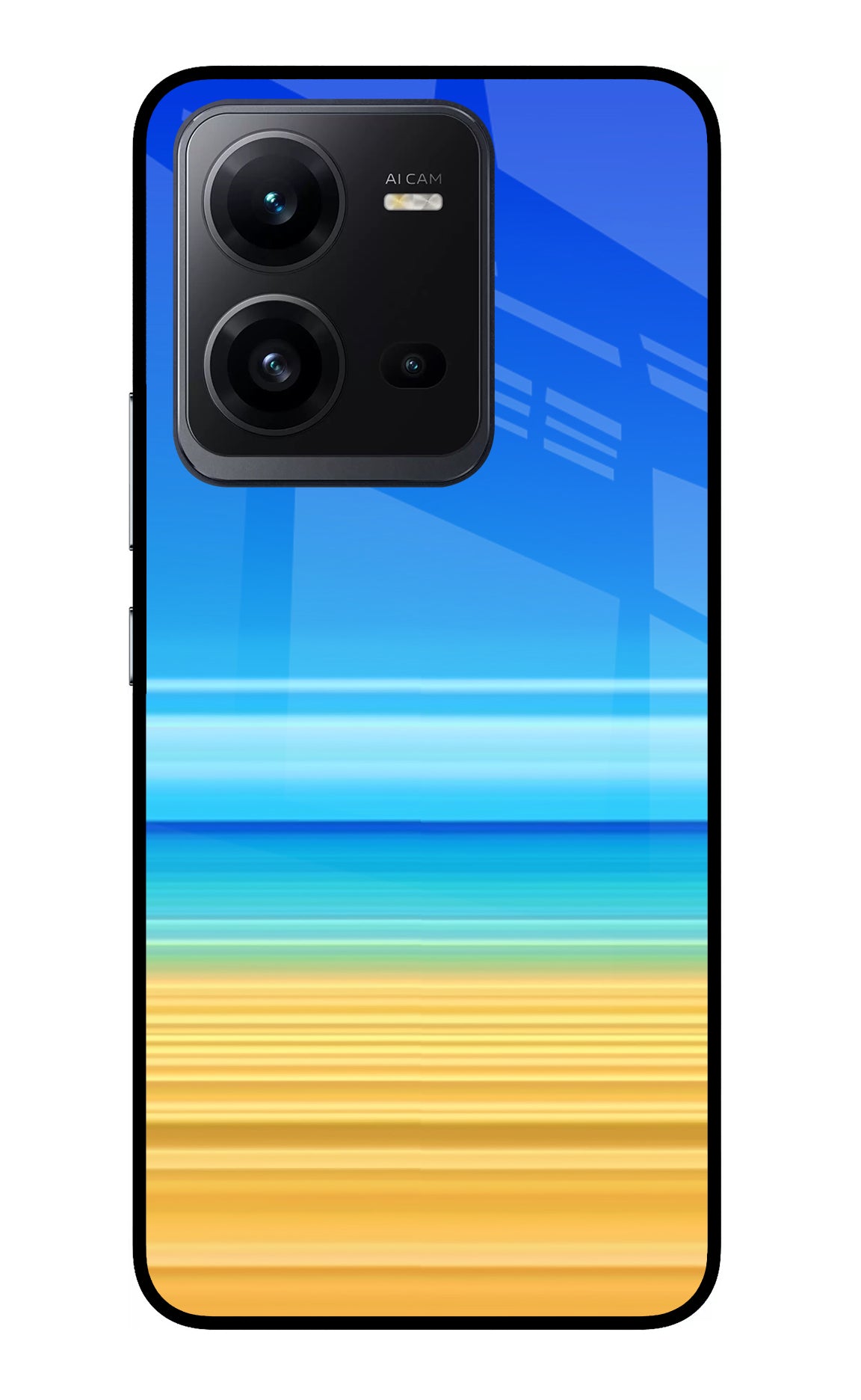 Beach Art Vivo V25 5G Back Cover