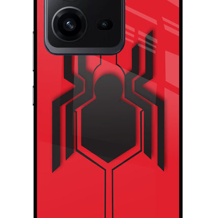 Spider Vivo V25 5G Glass Case Back Cover by Casekaro