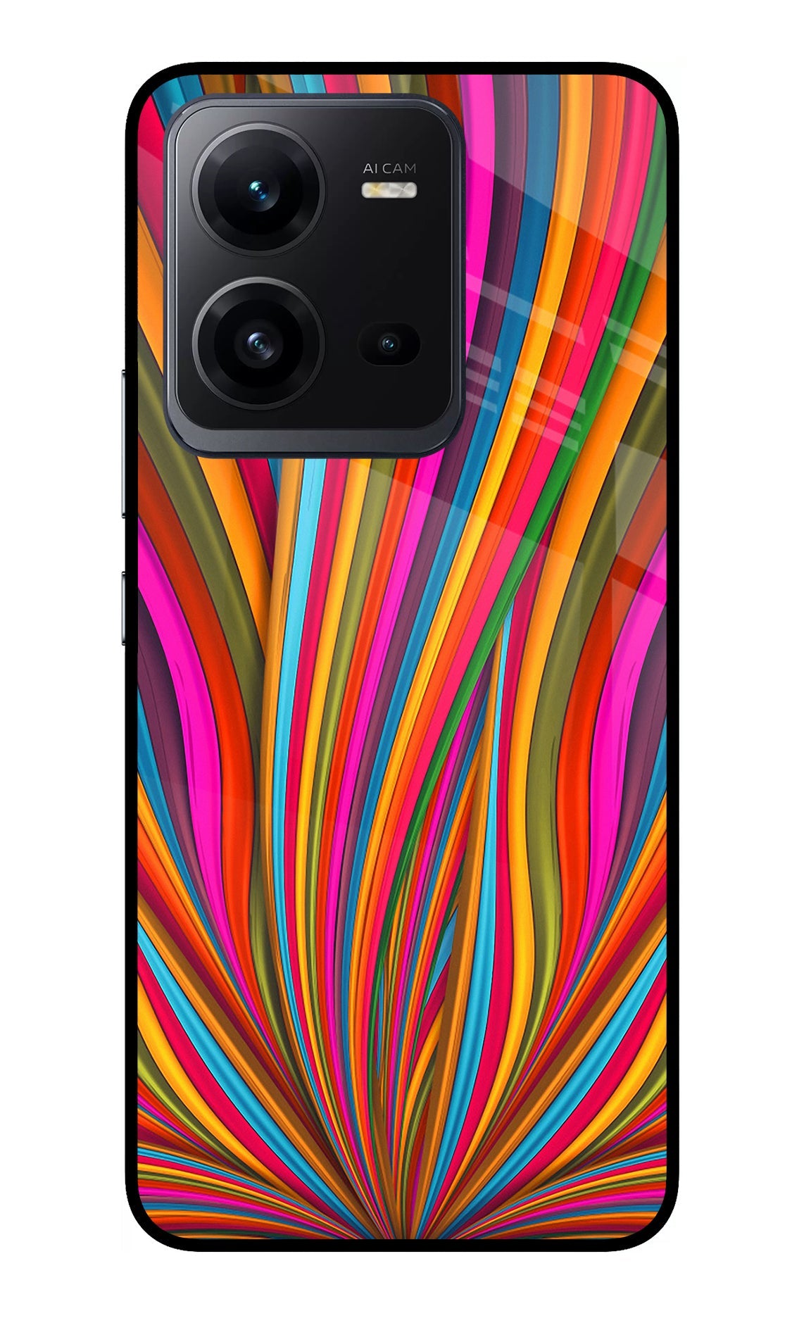 Trippy Wavy Vivo V25 5G Back Cover