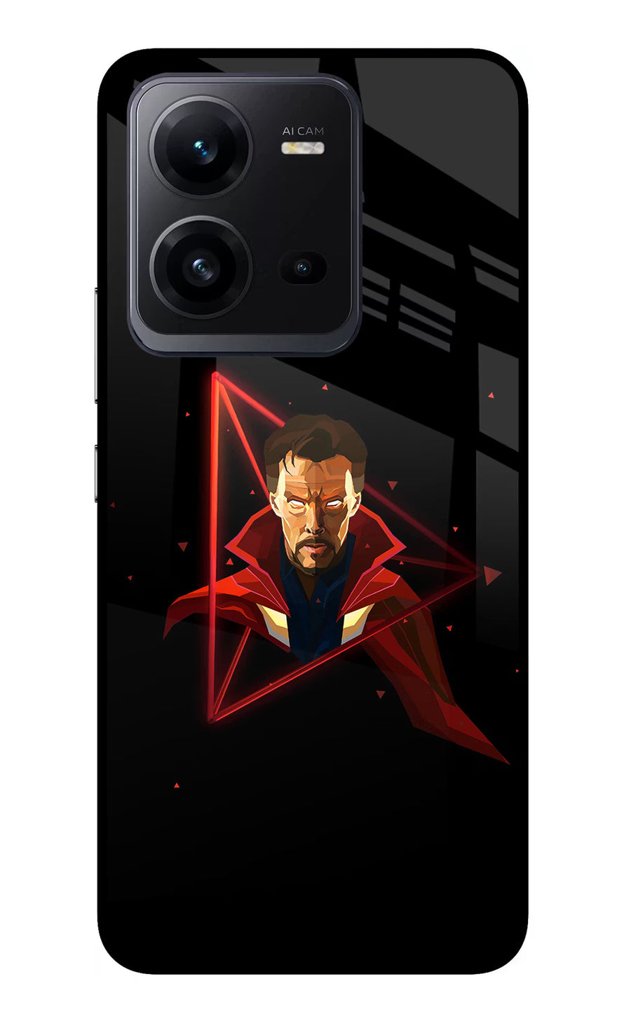 Doctor Ordinary Vivo V25 5G Back Cover, Glass case