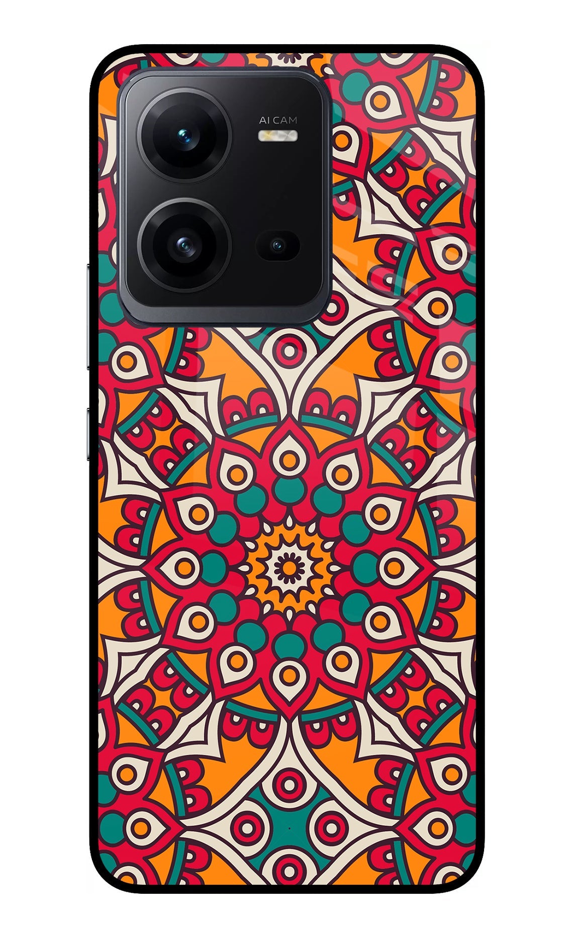 Mandala Art Vivo V25 5G Glass Case