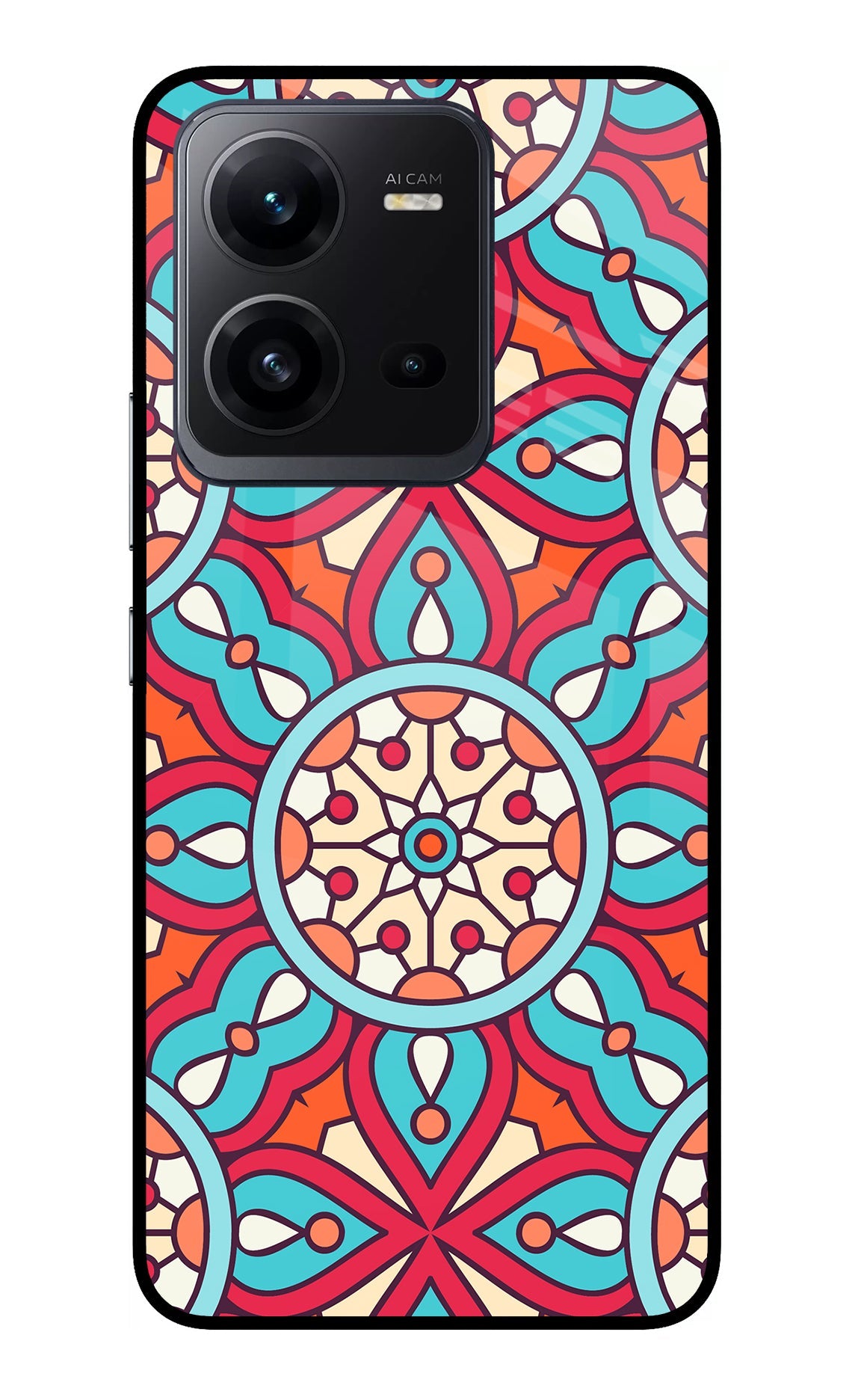 Mandala Geometric Vivo V25 5G Back Cover