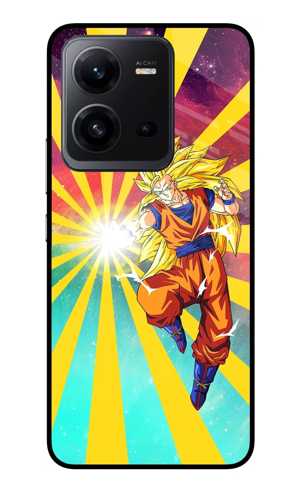 Goku Super Saiyan Vivo V25 5G Back Cover