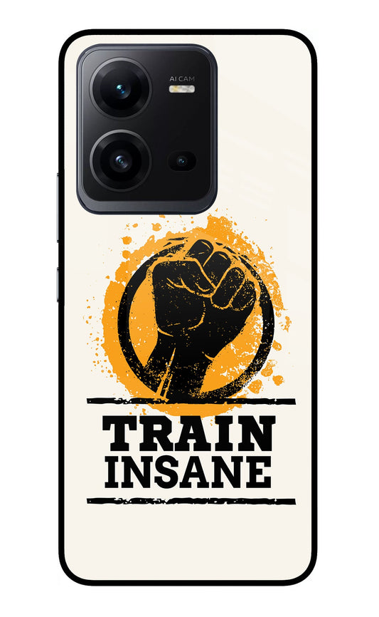 Train Insane Vivo V25 5G Glass Case