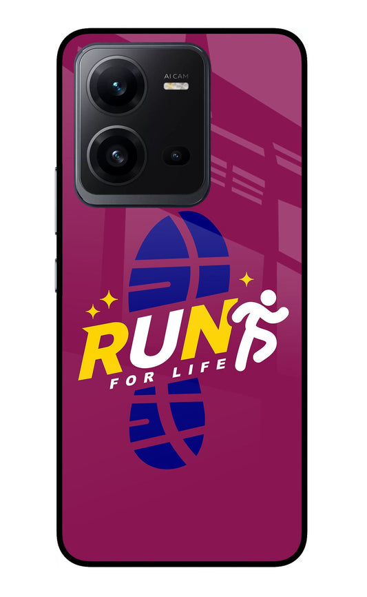 Run for Life Vivo V25 5G Glass Case