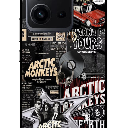 Arctic Monkeys Vivo V25 5G Glass Case