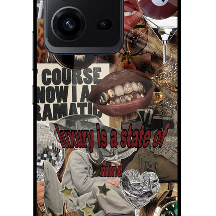 Luxury Vivo V25 5G Glass Case