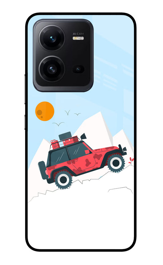 Mountain Trail Beast Vivo V25 5G Glass Case