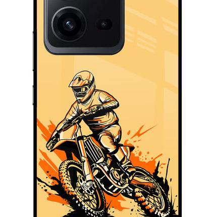 Off-Road Fury Vivo V25 5G Glass Case