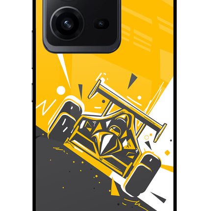 Track King Vivo V25 5G Glass Case