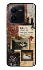 Libra Zodiac Vivo V25 5G Glass Case