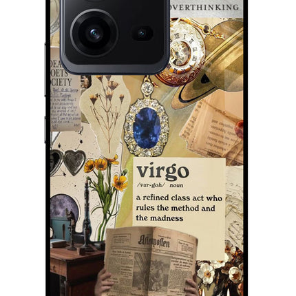 Virgo Zodiac Vivo V25 5G Glass Case