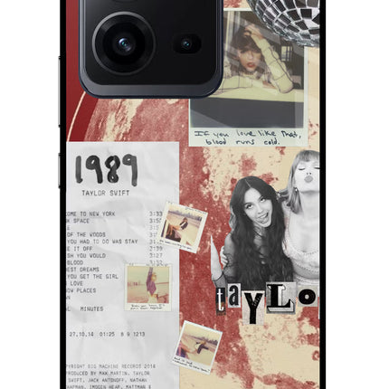 Taylor Swift Vivo V25 5G Glass Case