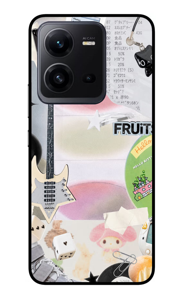 Softcore case Vivo V25 5G Glass Case