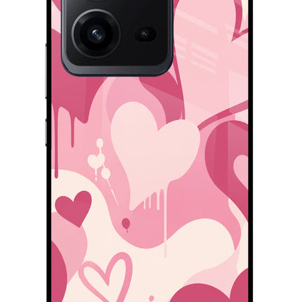Hearty case Vivo V25 5G Glass Case