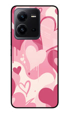 Hearty case Vivo V25 5G Glass Case