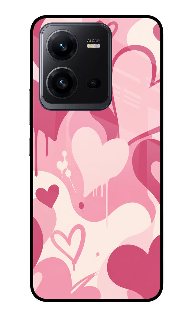 Hearty case Vivo V25 5G Glass Case