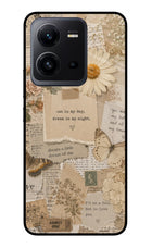 Vintage case Vivo V25 5G Glass Case