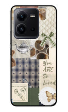 Cookie Vivo V25 5G Glass Case