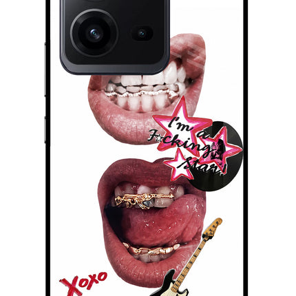 Rockstar Vivo V25 5G Glass Case