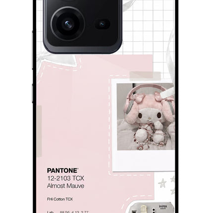 Pantone Asthetic Vivo V25 5G Glass Case