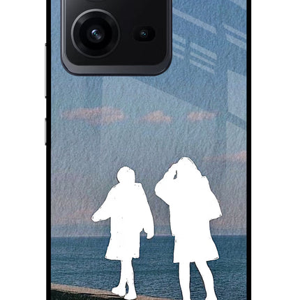 Coastal Dream Vivo V25 5G Glass Case