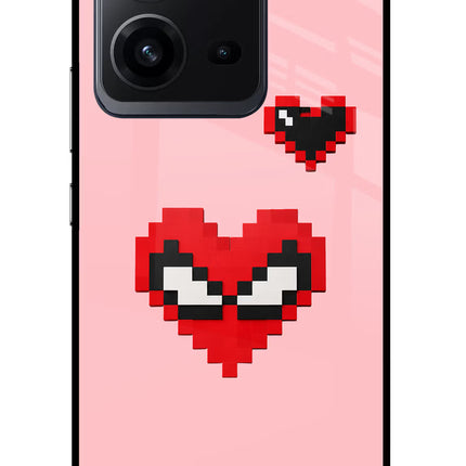 Gwen Heart Vivo V25 5G Glass Case