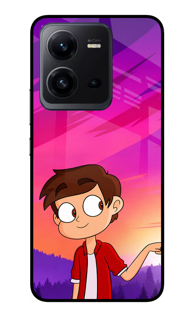 Marco Sunset Vivo V25 5G Glass Case