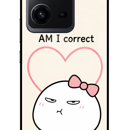 Always Right Vivo V25 5G Glass Case
