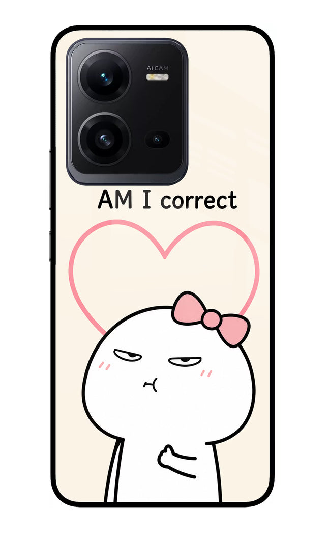 Always Right Vivo V25 5G Glass Case