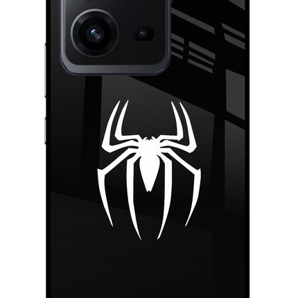 Miles Symbol Vivo V25 5G Glass Case Back Cover by Casekaro