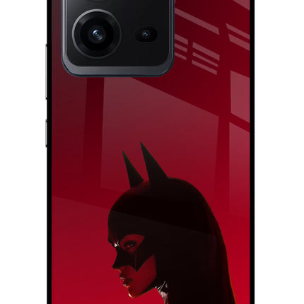 Night Thief Vivo V25 5G Glass Case Back Cover by Casekaro