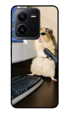 Hacker Hamster Vivo V25 5G Glass Case
