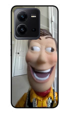 Side Eye Woody Vivo V25 5G Glass Case