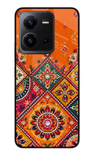 Kutch Glow Vivo V25 5G Glass Case