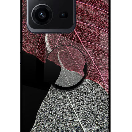 Leaf Pattern Vivo V25 5G Pop Case by Casekaro