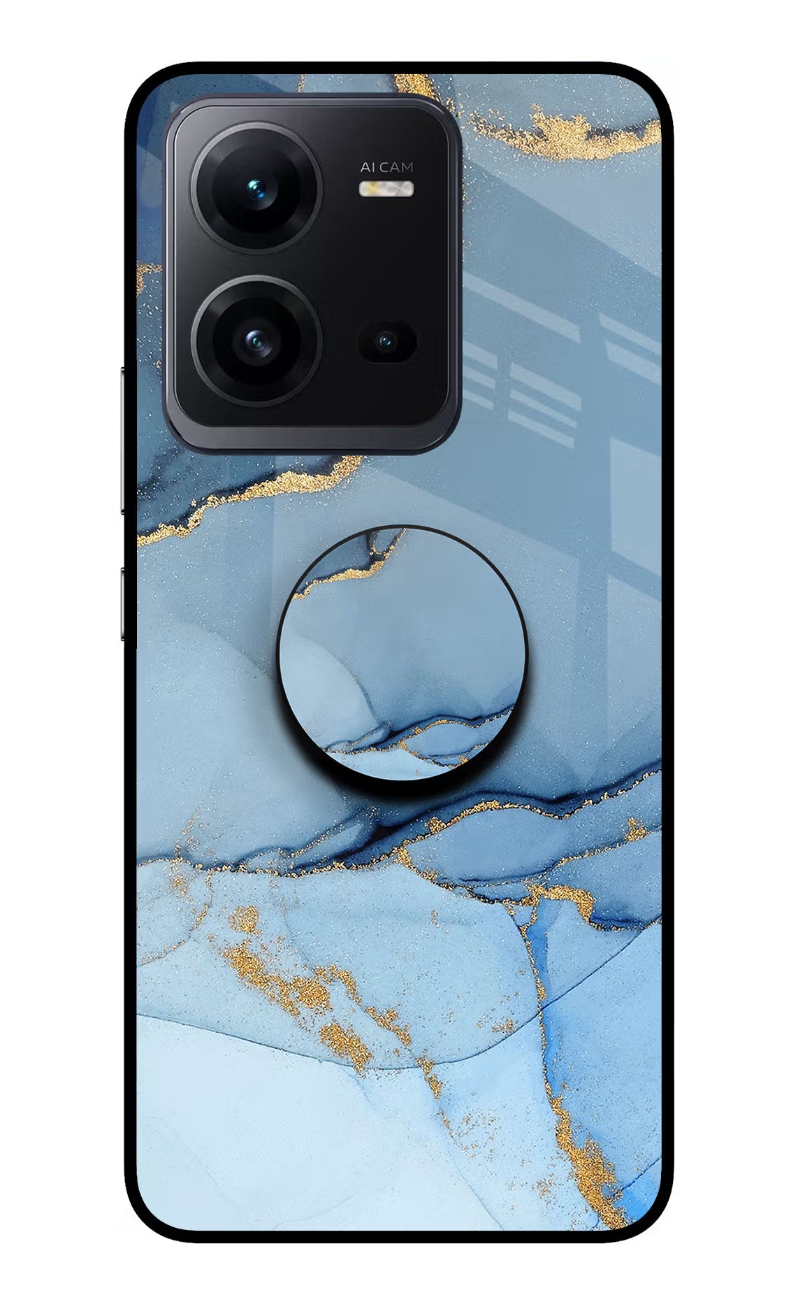 Blue Marble Vivo V25 5G Pop Case by Casekaro